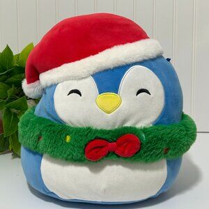 Christmas Squishmallow Puff the Penguin Holiday Plush